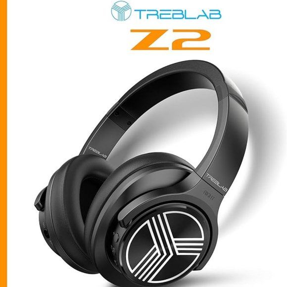 TREBLAB Z2 Wireless HD Headphones Bluetooth Active Noise Canceling - Picture 2 of 6